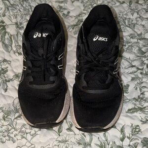 Asics Black Athletic Shoes